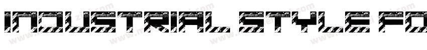Industrial Style Fonts字体转换